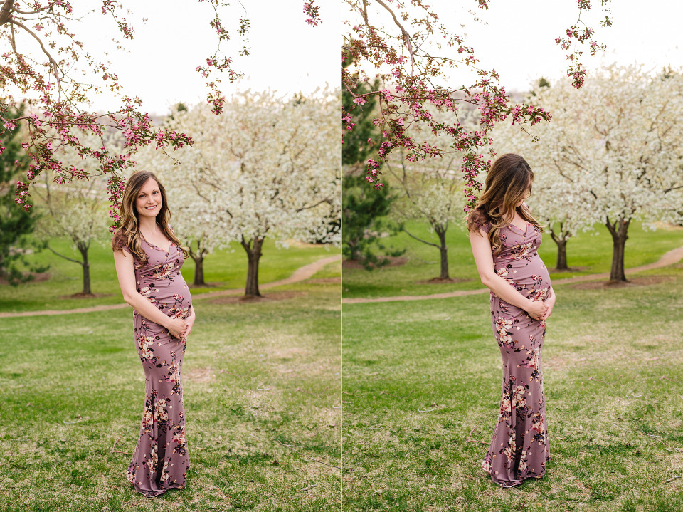 Spring Denver maternity photos