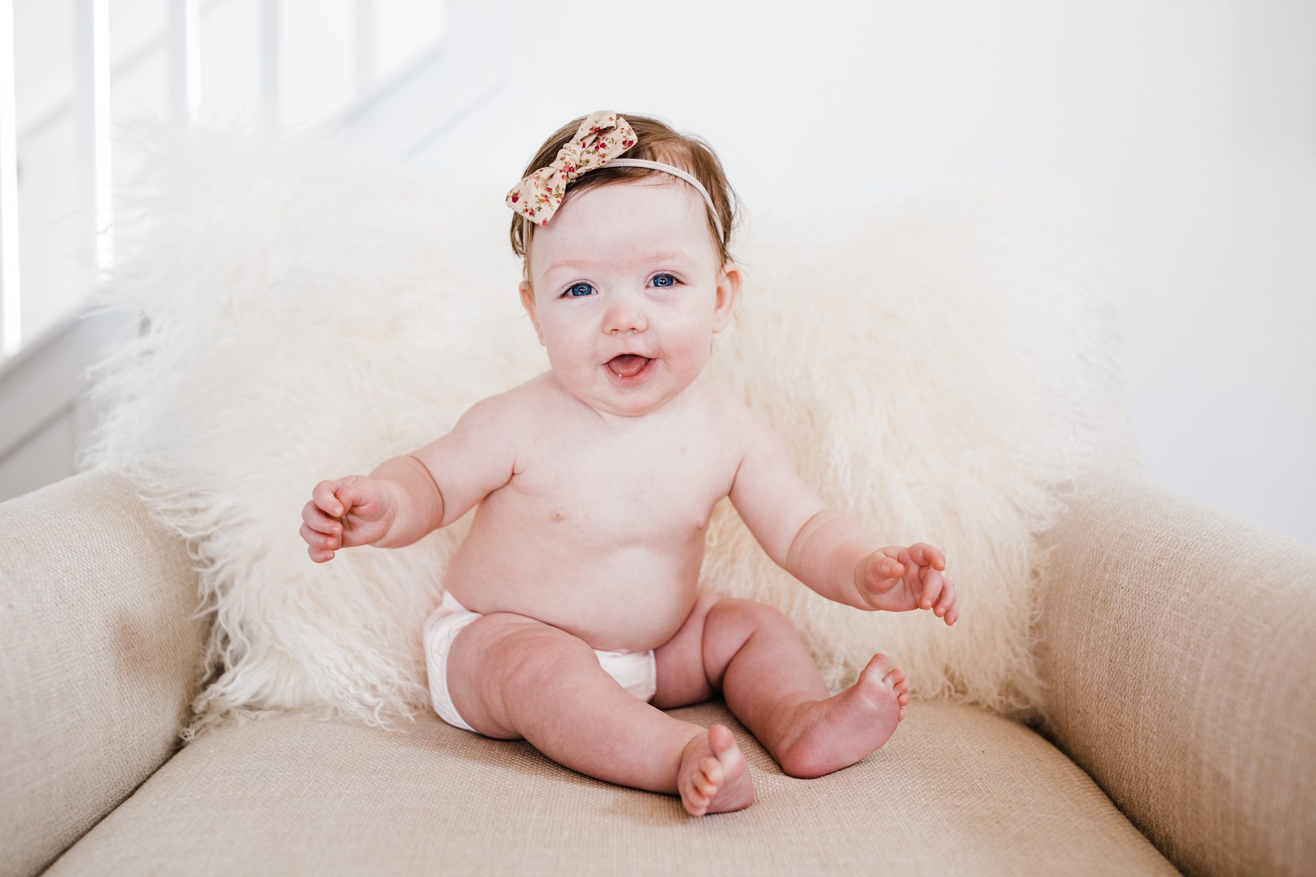 6 Months Baby Photoshoot - Baby Harry - Worthy Photography